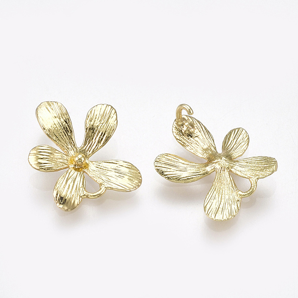 PandaHall Brass Links connectors, Flower, Real 18K Gold Plated, 11.5x10x1.5mm, Hole: 1mm Brass Flower
PandaHall Brass Links connectors, Flower, Real 18K Gold Plated, 11.5x10x1.5mm, Hole: 1mm Brass Flower