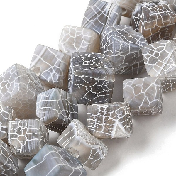 PandaHall Natural Weathered Agate Beads Strands, Rhombus, Gainsboro, 11x11x9.5~11mm, Hole: 2mm, about 26pcs/strand, 13.78''(35cm) Weathered..., Gray
PandaHall Natural Weathered Agate Beads Strands, Rhombus, Gainsboro, 11x11x9.5~11mm, Hole: 2mm, about 26pcs/strand, 13.78''(35cm) Weathered..., Gray