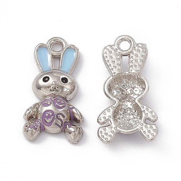 PandaHall Alloy Enamel Pendants, Rabbit Charm, Platinum, Mixed Color, 20x10x3.5mm, Hole: 2mm Alloy+Enamel Rabbit Multicolor
PandaHall Alloy Enamel Pendants, Rabbit Charm, Platinum, Mixed Color, 20x10x3.5mm, Hole: 2mm Alloy+Enamel Rabbit Multicolor