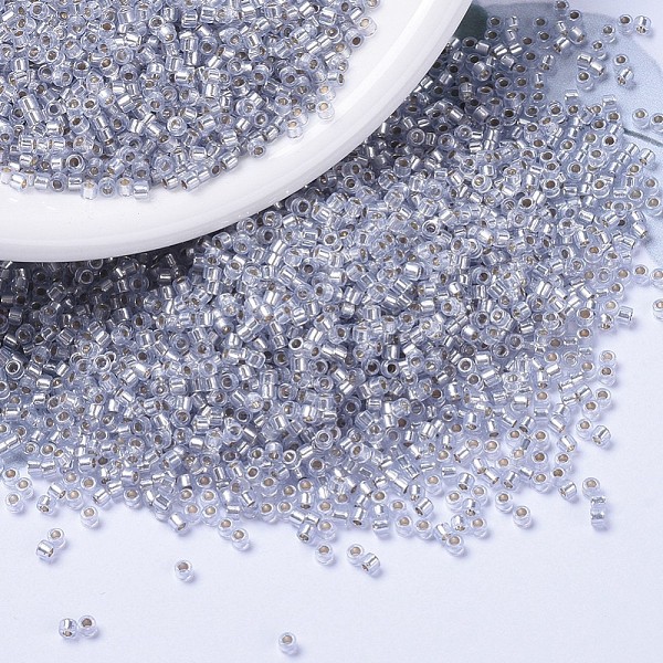 PandaHall MIYUKI Delica Beads, Cylinder, Japanese Seed Beads, 11/0, (DB1435) Silver Lined Pale Amethyst, 1.3x1.6mm, Hole: 0.8mm, about..., Purple
PandaHall MIYUKI Delica Beads, Cylinder, Japanese Seed Beads, 11/0, (DB1435) Silver Lined Pale Amethyst, 1.3x1.6mm, Hole: 0.8mm, about..., Purple