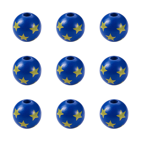 PandaHall Natural Wooden Beads, DIY Jewelry Accessories, Round with Star Pattern, Blue, 5/8 inch(16mm), Hole: 4mm Wood Round Blue
PandaHall Natural Wooden Beads, DIY Jewelry Accessories, Round with Star Pattern, Blue, 5/8 inch(16mm), Hole: 4mm Wood Round Blue