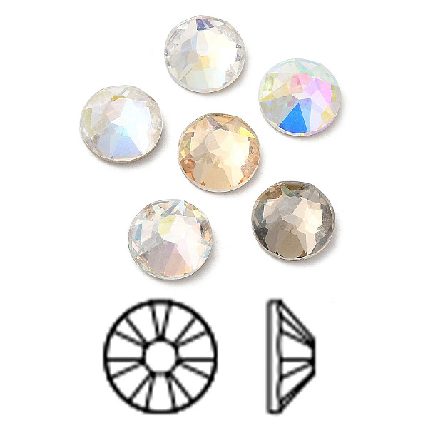 PandaHall K9 Glass Rhinestone Cabochons, Flat Back & Back Plated, Faceted, Half Round, Mixed Color, 10x4.5mm Glass Rhinestone Half Round..., Multicolor
PandaHall K9 Glass Rhinestone Cabochons, Flat Back & Back Plated, Faceted, Half Round, Mixed Color, 10x4.5mm Glass Rhinestone Half Round..., Multicolor