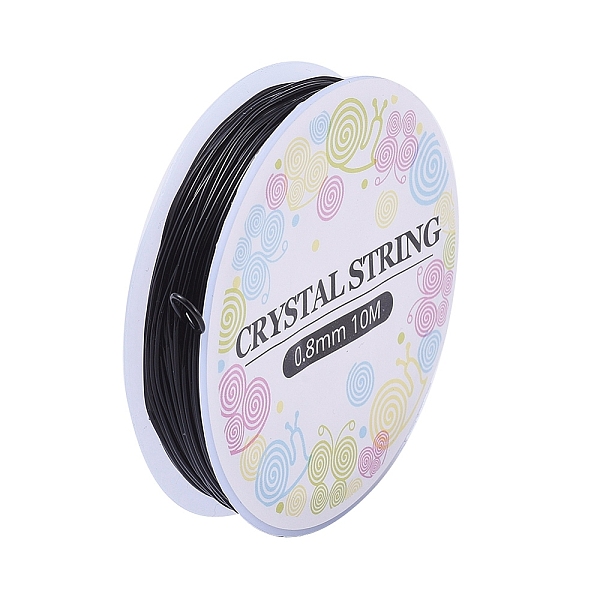 PandaHall Elastic Crystal Thread, Jewelry Beading Cords, For Stretch Bracelet Making, Black, 0.8mm, about 10.93 yards(10m)/roll TPU Round...
PandaHall Elastic Crystal Thread, Jewelry Beading Cords, For Stretch Bracelet Making, Black, 0.8mm, about 10.93 yards(10m)/roll TPU Round...