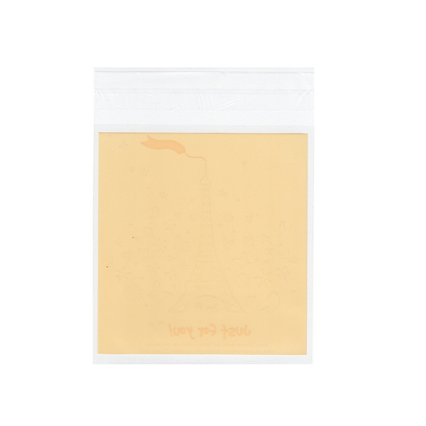 PandaHall Rectangle OPP Cellophane Bags, BurlyWood, 13.3~13.5x9.7~9.8cm, Unilateral Thickness: 0.035mm, Inner Measure: 10.4~10.6X9.7~9.8cm..., Orange
PandaHall Rectangle OPP Cellophane Bags, BurlyWood, 13.3~13.5x9.7~9.8cm, Unilateral Thickness: 0.035mm, Inner Measure: 10.4~10.6X9.7~9.8cm..., Orange