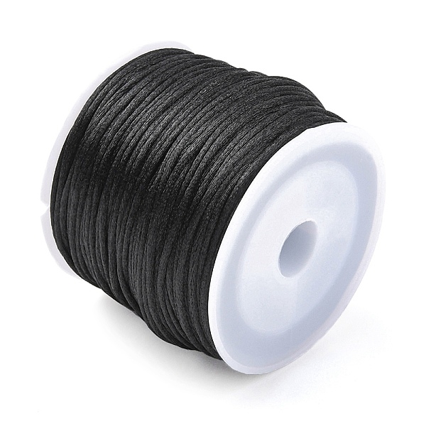 PandaHall 30M Nylon Rattail Satin Cord, Beading String, for Chinese Knotting, Jewelry Making, Black, 1mm, about 32.81 Yards(30m)/Roll Nylon...
PandaHall 30M Nylon Rattail Satin Cord, Beading String, for Chinese Knotting, Jewelry Making, Black, 1mm, about 32.81 Yards(30m)/Roll Nylon...