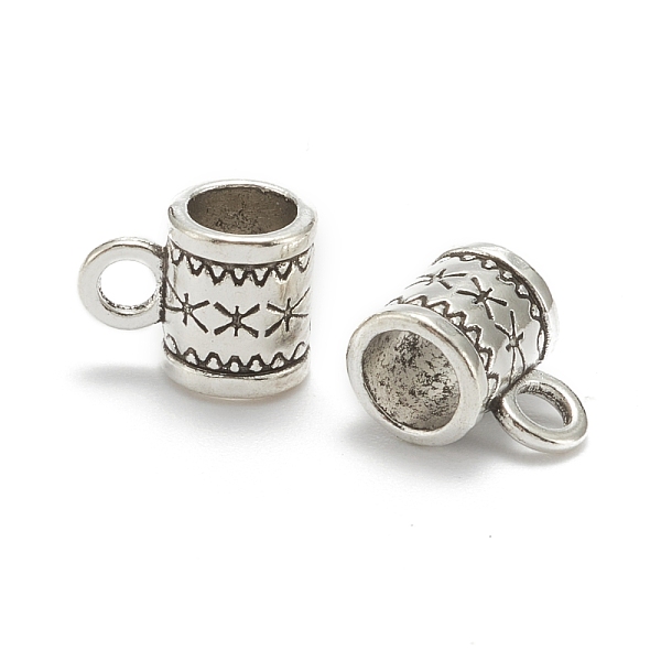 PandaHall Tibetan Style Hangers, Bail Beads, Lead Free and Cadmium Free, Column, Antique Silver Color, 11x8x6mm, Hole: 2mm, Inner Diameter...
PandaHall Tibetan Style Hangers, Bail Beads, Lead Free and Cadmium Free, Column, Antique Silver Color, 11x8x6mm, Hole: 2mm, Inner Diameter...