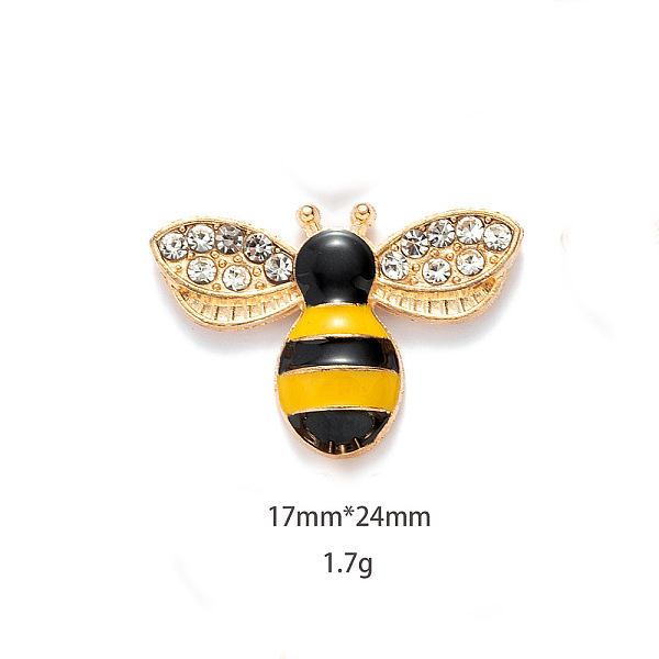 PandaHall Alloy Enamel Cabochons, Bees, Golden, Yellow, 17x24mm Alloy+Enamel Bees Yellow
PandaHall Alloy Enamel Cabochons, Bees, Golden, Yellow, 17x24mm Alloy+Enamel Bees Yellow
