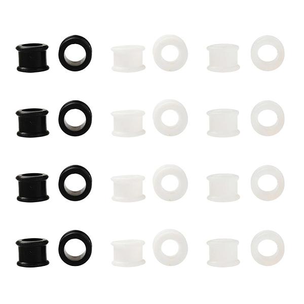 PandaHall 6Pcs 3 Colors Pulley Silicone Ear Gauges Flesh Tunnels Plugs, Ring, Mixed Color, 12mm, Hole: 11.4mm, 2pcs/color Silicone..., Multicolor
PandaHall 6Pcs 3 Colors Pulley Silicone Ear Gauges Flesh Tunnels Plugs, Ring, Mixed Color, 12mm, Hole: 11.4mm, 2pcs/color Silicone..., Multicolor