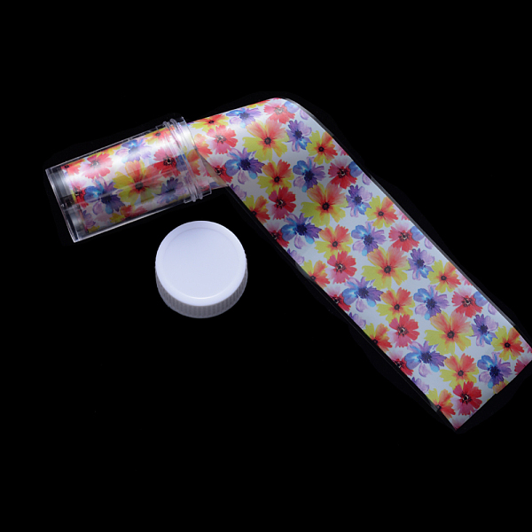 PandaHall Nail Art Foil Transfer Stickers, Flowers Butterfly Nail Decals, for DIY Design Nail Extension Gel Art Decorations, Colorful...
PandaHall Nail Art Foil Transfer Stickers, Flowers Butterfly Nail Decals, for DIY Design Nail Extension Gel Art Decorations, Colorful...