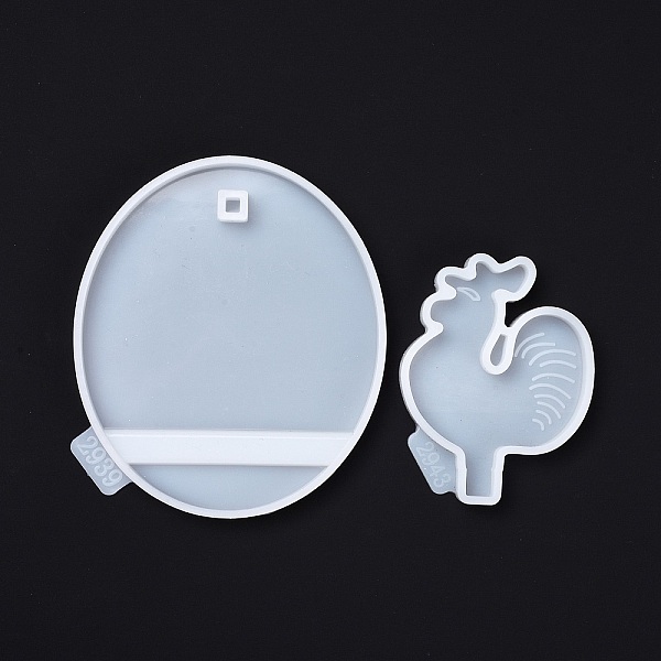 PandaHall DIY Mobile Phone Holders Silhouette Silicone Mold, Resin Casting Molds, For UV Resin, Epoxy Resin Jewelry Making, Chook, White...
PandaHall DIY Mobile Phone Holders Silhouette Silicone Mold, Resin Casting Molds, For UV Resin, Epoxy Resin Jewelry Making, Chook, White...