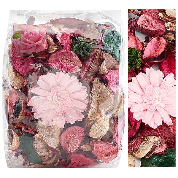 PandaHall Dried Flower Sachet Bag Aromatherapy, for Wardrobe Desiccant Sachet Car Room Air Refreshing, Pink, 137x102x62mm Dried Flower Pink
PandaHall Dried Flower Sachet Bag Aromatherapy, for Wardrobe Desiccant Sachet Car Room Air Refreshing, Pink, 137x102x62mm Dried Flower Pink