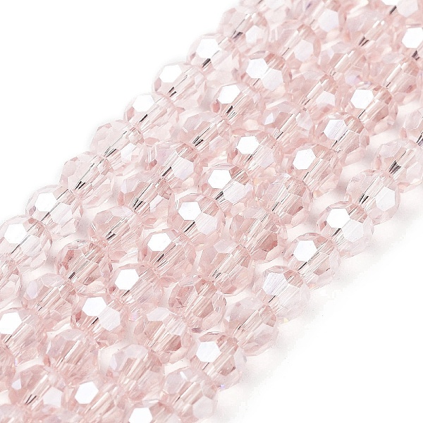 PandaHall Electroplate Transparent Glass Beads Strands, Faceted(32 Facets), Round, Pearl Luster Plated, Misty Rose, 6mm, Hole: 1mm, about...
PandaHall Electroplate Transparent Glass Beads Strands, Faceted(32 Facets), Round, Pearl Luster Plated, Misty Rose, 6mm, Hole: 1mm, about...