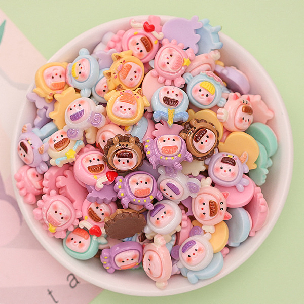 PandaHall Opaque Resin Cabochons, Girl, Mixed Color, 13~17x15.5~20x5.5~7mm Resin Human Multicolor
PandaHall Opaque Resin Cabochons, Girl, Mixed Color, 13~17x15.5~20x5.5~7mm Resin Human Multicolor