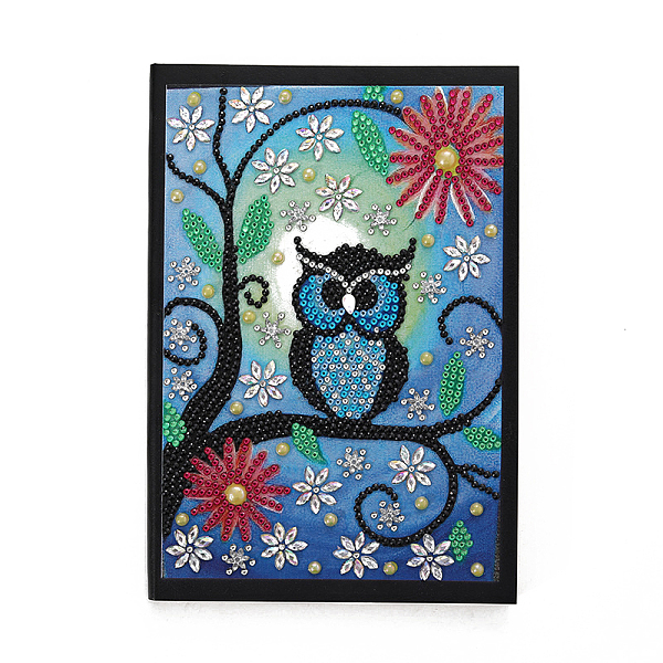 PandaHall DIY Notebook Diamond Painting Kits, Including A5 Notebook, Resin Rhinestones, Diamond Sticky Pen, Tray Plate and Glue Clay, Owl...
PandaHall DIY Notebook Diamond Painting Kits, Including A5 Notebook, Resin Rhinestones, Diamond Sticky Pen, Tray Plate and Glue Clay, Owl...