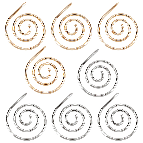 PandaHall GORGECRAFT 8Pcs 2 Colors Spiral Cable Knitting Needles Iron Crochet Stitch Marker Circular Golden Silver Swirl Knitting Needle...
PandaHall GORGECRAFT 8Pcs 2 Colors Spiral Cable Knitting Needles Iron Crochet Stitch Marker Circular Golden Silver Swirl Knitting Needle...