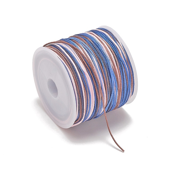 PandaHall 50M Segment Dyed Nylon Chinese Knotting Cord, for DIY Jewelry Making, Royal Blue, 0.8mm, about 54.68 Yards(50m)/Roll Nylon
PandaHall 50M Segment Dyed Nylon Chinese Knotting Cord, for DIY Jewelry Making, Royal Blue, 0.8mm, about 54.68 Yards(50m)/Roll Nylon