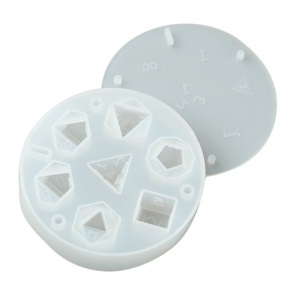 PandaHall DIY Dice Silicone Molds, Resin Casting Molds, for UV Resin, Epoxy Resin Craft Making, Mixed Shapes, White, 102x102x21mm Silicone...
PandaHall DIY Dice Silicone Molds, Resin Casting Molds, for UV Resin, Epoxy Resin Craft Making, Mixed Shapes, White, 102x102x21mm Silicone...