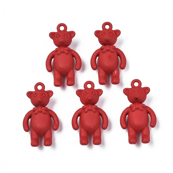PandaHall Rack Plating Spray Painted Alloy Pendants, Cadmium Free & Nickel Free & Lead Free, Bear, Red, 25x14x8mm, Hole: 1.6mm Alloy Bear...
PandaHall Rack Plating Spray Painted Alloy Pendants, Cadmium Free & Nickel Free & Lead Free, Bear, Red, 25x14x8mm, Hole: 1.6mm Alloy Bear...
