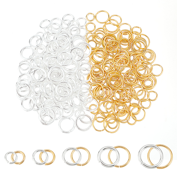 PandaHall BENECREAT 300Pcs 10 Styles Brass Jump Rings, Open Jump Rings, Long-Lasting Plated, Round Ring, Mixed Color, 4~8x0.7~1mm, 18~21...
PandaHall BENECREAT 300Pcs 10 Styles Brass Jump Rings, Open Jump Rings, Long-Lasting Plated, Round Ring, Mixed Color, 4~8x0.7~1mm, 18~21...
