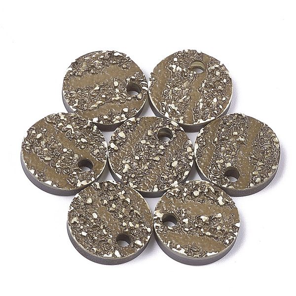 PandaHall Resin Pendants, Flat Round, Olive, 16.5~17x4mm, Hole: 2.5mm Resin Flat Round Green
PandaHall Resin Pendants, Flat Round, Olive, 16.5~17x4mm, Hole: 2.5mm Resin Flat Round Green