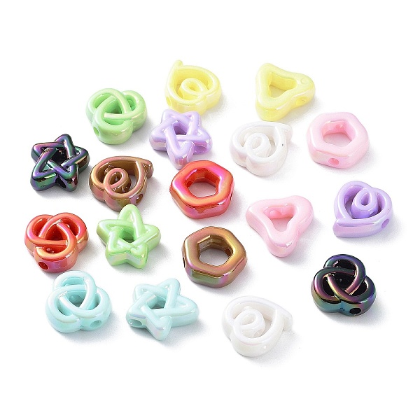 PandaHall UV Plating Rainbow Iridescent Acrylic Beads, Mixed Shapes, Mixed Color, 17~18.5x16~19x6.5mm, Hole: 2.7~3mm Acrylic Mixed Shapes..., Multicolor
PandaHall UV Plating Rainbow Iridescent Acrylic Beads, Mixed Shapes, Mixed Color, 17~18.5x16~19x6.5mm, Hole: 2.7~3mm Acrylic Mixed Shapes..., Multicolor