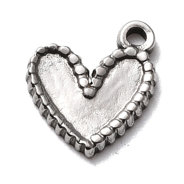PandaHall 304 Stainless Steel Charms Cabochon Settings for Enamel, Heart, Stainless Steel Color, 12x10x1.5mm, Hole: 1.2mm 304 Stainless...
PandaHall 304 Stainless Steel Charms Cabochon Settings for Enamel, Heart, Stainless Steel Color, 12x10x1.5mm, Hole: 1.2mm 304 Stainless...