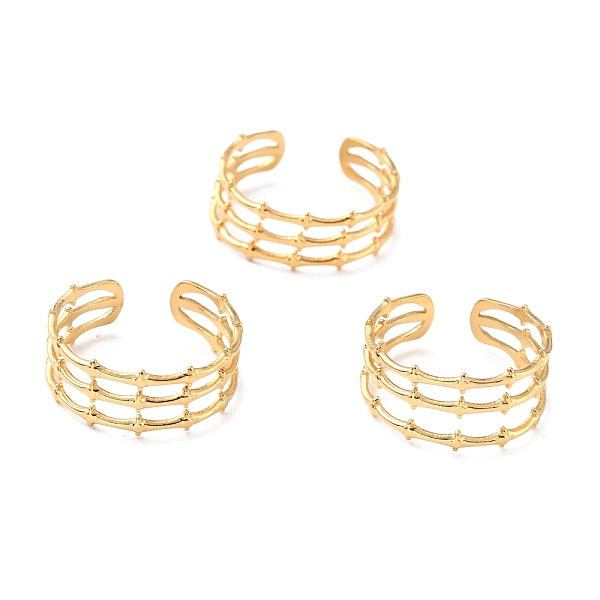 PandaHall Ion Plating(IP) 304 Stainless Steel Finger Rings, Cuff Rings, Long-Lasting Plated, Bone Shape, Golden, US Size 6 3/4(17.1mm)...
PandaHall Ion Plating(IP) 304 Stainless Steel Finger Rings, Cuff Rings, Long-Lasting Plated, Bone Shape, Golden, US Size 6 3/4(17.1mm)...