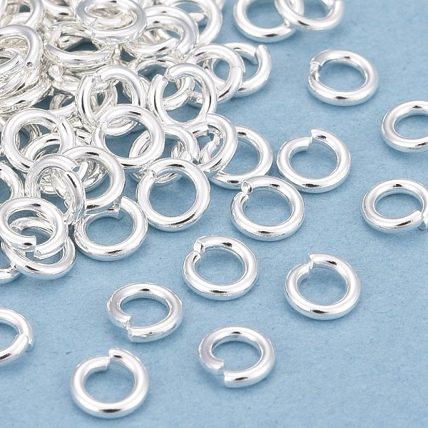 PandaHall Rack Plating Brass Jump Rings, Open Jump Rings, Long-Lasting Plated, 925 Sterling Silver Plated, 4.5x1mm, 18 Gauge, Inner Diameter...
PandaHall Rack Plating Brass Jump Rings, Open Jump Rings, Long-Lasting Plated, 925 Sterling Silver Plated, 4.5x1mm, 18 Gauge, Inner Diameter...