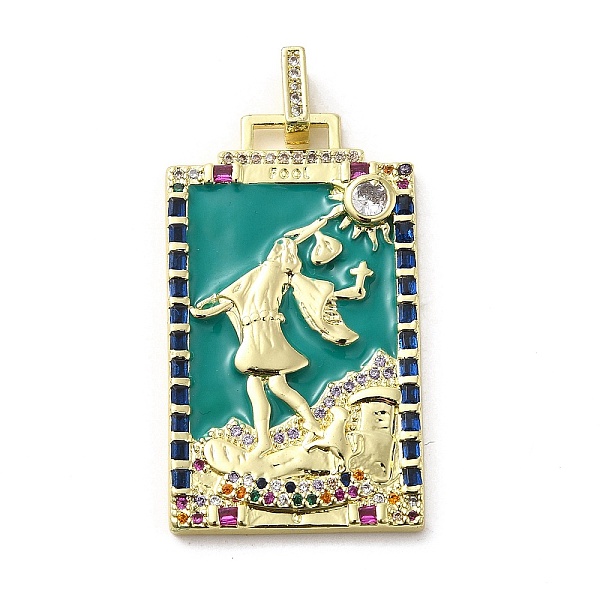 PandaHall Brass Micro Pave Cubic Zirconia Pendants with Enamel, Tarot, Teal, 39x22.5x3mm, Hole: 5x3mm Brass+Cubic Zirconia+Enamel Tarot Cyan
PandaHall Brass Micro Pave Cubic Zirconia Pendants with Enamel, Tarot, Teal, 39x22.5x3mm, Hole: 5x3mm Brass+Cubic Zirconia+Enamel Tarot Cyan