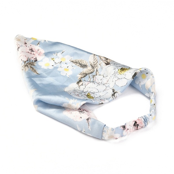 PandaHall Satin Elastic Headbands for Girls, Triangle Scarf Hair Accessories, Flower Pattern, Aqua, 278x245x2mm, Inner Diameter: 110mm Cloth..., Cyan
PandaHall Satin Elastic Headbands for Girls, Triangle Scarf Hair Accessories, Flower Pattern, Aqua, 278x245x2mm, Inner Diameter: 110mm Cloth..., Cyan