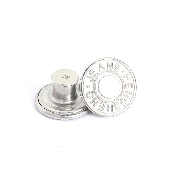 PandaHall Alloy Button Pins for Jeans, Nautical Buttons, Garment Accessories, Round, Platinum, 17mm Alloy Round
PandaHall Alloy Button Pins for Jeans, Nautical Buttons, Garment Accessories, Round, Platinum, 17mm Alloy Round