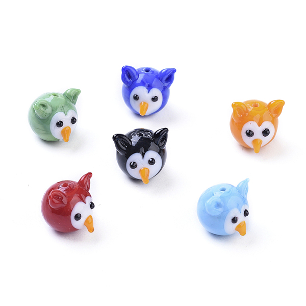 PandaHall Handmade Lampwork Beads, Cartoon Animal, Mixed Color, 15.5x15.5x16mm, Hole: 1.6mm Lampwork Other Animal Multicolor
PandaHall Handmade Lampwork Beads, Cartoon Animal, Mixed Color, 15.5x15.5x16mm, Hole: 1.6mm Lampwork Other Animal Multicolor