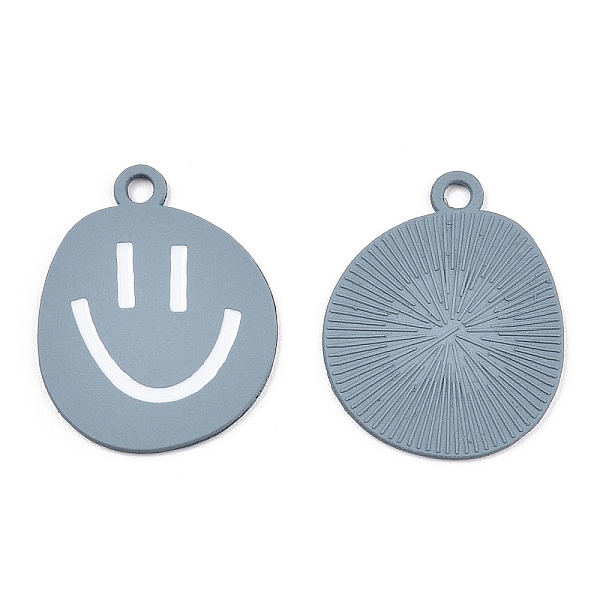 PandaHall Spray Painted Alloy Pendants, Cadmium Free & Lead Free, with Enamel, Smiling Face, Cornflower Blue, 24x19.5x1mm, Hole: 2mm...
PandaHall Spray Painted Alloy Pendants, Cadmium Free & Lead Free, with Enamel, Smiling Face, Cornflower Blue, 24x19.5x1mm, Hole: 2mm...