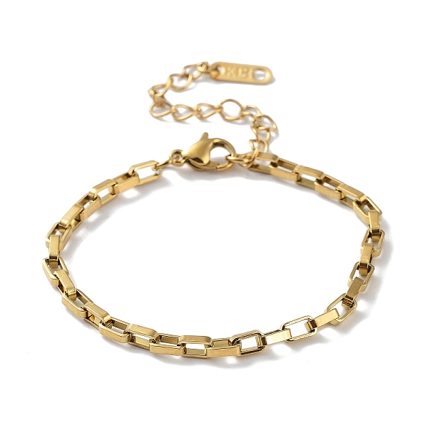 PandaHall 316 Surgical Stainless Steel Box Chain Bracelet, Rectangle Link Chain Bracelet, Golden, 5-7/8 inch(15cm) 316 Surgical Stainless...
PandaHall 316 Surgical Stainless Steel Box Chain Bracelet, Rectangle Link Chain Bracelet, Golden, 5-7/8 inch(15cm) 316 Surgical Stainless...