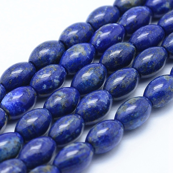 PandaHall Natural Lapis Lazuli Beads Strands, Grade A, Rice, 12x8mm, Hole: 1mm, about33pcs/strand, 15.7 inch(40cm) Lapis Lazuli Rice
PandaHall Natural Lapis Lazuli Beads Strands, Grade A, Rice, 12x8mm, Hole: 1mm, about33pcs/strand, 15.7 inch(40cm) Lapis Lazuli Rice