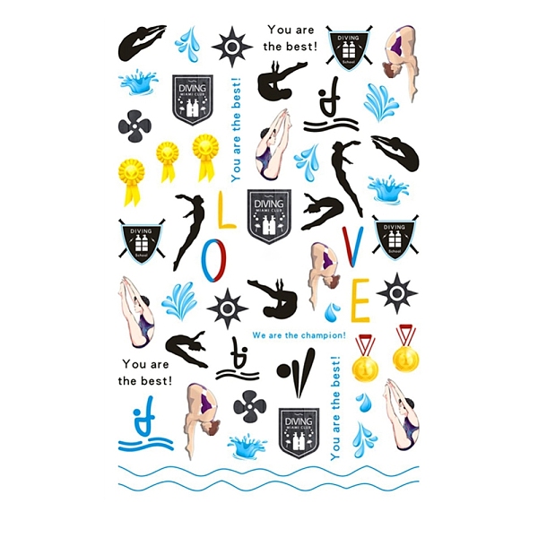 PandaHall Nail Decals Stickers, Basketball Football Sports Self-adhesive Nail Art Supplies, for Women Girls Manicure Nail Art Decoration...
PandaHall Nail Decals Stickers, Basketball Football Sports Self-adhesive Nail Art Supplies, for Women Girls Manicure Nail Art Decoration...