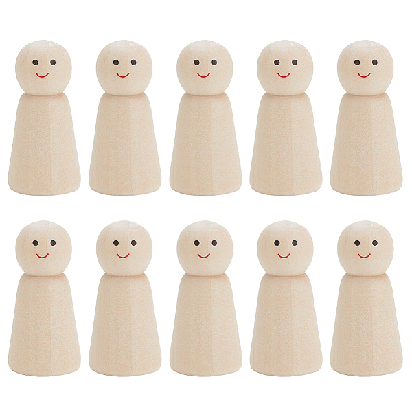 PandaHall PH 10pcs 2.3 Inch Wooden Peg Large Natural Wood Peg Woman Angel Shape Peg People Decoration Unfinished Wood Figurines for DIY..., Orange
PandaHall PH 10pcs 2.3 Inch Wooden Peg Large Natural Wood Peg Woman Angel Shape Peg People Decoration Unfinished Wood Figurines for DIY..., Orange