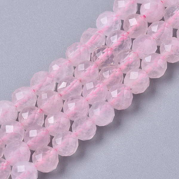 PandaHall Natural Rose Quartz Beads Strands, Round, Faceted, 5mm, Hole: 1mm, about 76pcs/strand, 15.35 inch(39cm) Rose Quartz Round
PandaHall Natural Rose Quartz Beads Strands, Round, Faceted, 5mm, Hole: 1mm, about 76pcs/strand, 15.35 inch(39cm) Rose Quartz Round