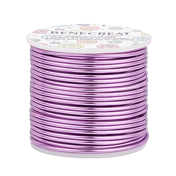 PandaHall Round Aluminum Wire, Medium Purple, 10 Gauge, 2.5mm, about 80.38 Feet(24.5m)/roll Aluminum Round Purple
PandaHall Round Aluminum Wire, Medium Purple, 10 Gauge, 2.5mm, about 80.38 Feet(24.5m)/roll Aluminum Round Purple