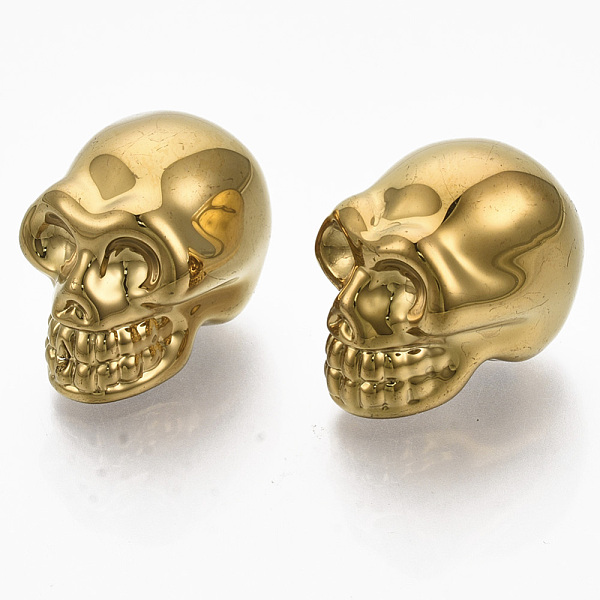 PandaHall Electroplate K9 Glass Display Decorations, Skull, for Halloween, Gold, 21.5x18.5x27mm Glass Skull Gold
PandaHall Electroplate K9 Glass Display Decorations, Skull, for Halloween, Gold, 21.5x18.5x27mm Glass Skull Gold