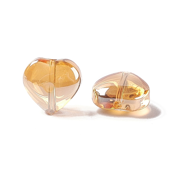 PandaHall Electroplate Glass Bead, Heart, Orange, 10x10x5mm, Hole: 1mm Glass Heart Orange
PandaHall Electroplate Glass Bead, Heart, Orange, 10x10x5mm, Hole: 1mm Glass Heart Orange