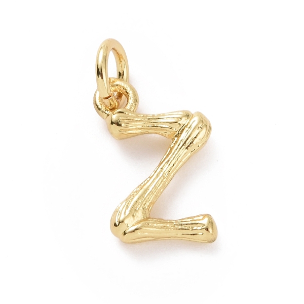 PandaHall Brass Pendants, with Jump Ring, Golden, Letter Charm, Letter Z, 12x8x2mm, Hole: 3mm Brass Letter Z Gold
PandaHall Brass Pendants, with Jump Ring, Golden, Letter Charm, Letter Z, 12x8x2mm, Hole: 3mm Brass Letter Z Gold