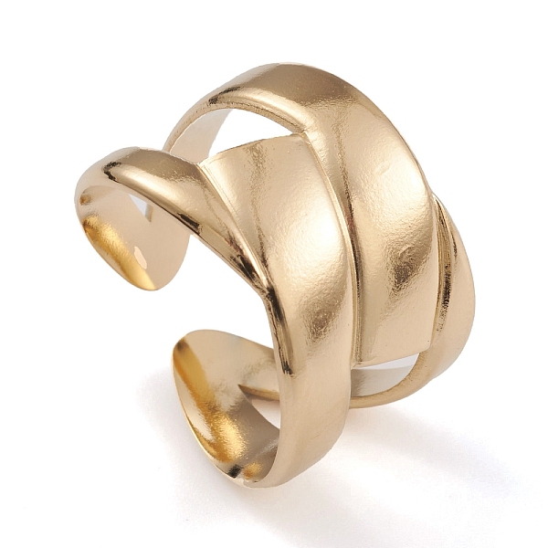 PandaHall Ion Plating(IP) 304 Stainless Steel Cuff Rings, Hollow Out Wide Band Ring for Women, Real 14K Gold Plated, 14.5mm, Inner Diameter...
PandaHall Ion Plating(IP) 304 Stainless Steel Cuff Rings, Hollow Out Wide Band Ring for Women, Real 14K Gold Plated, 14.5mm, Inner Diameter...