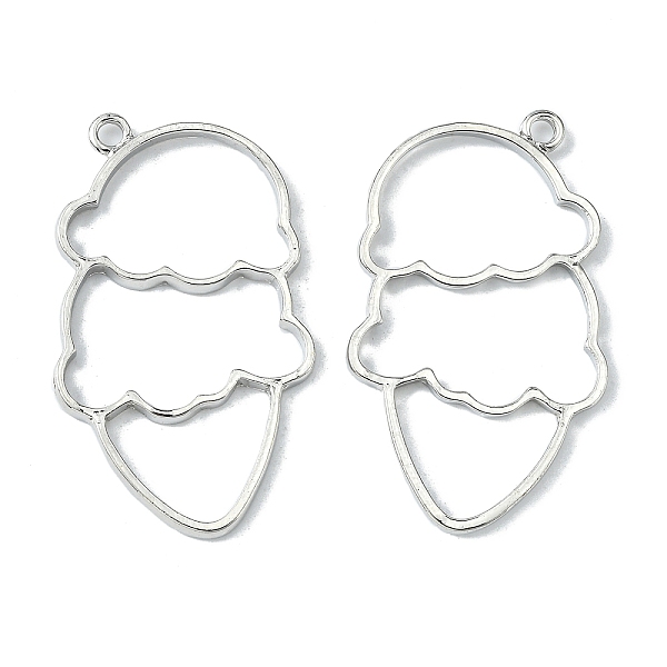PandaHall Alloy Open Back Bezel Pendants, For DIY UV Resin, Epoxy Resin, Pressed Flower Jewelry, Ice Cream, Platinum, 55x35mm Alloy Food
PandaHall Alloy Open Back Bezel Pendants, For DIY UV Resin, Epoxy Resin, Pressed Flower Jewelry, Ice Cream, Platinum, 55x35mm Alloy Food