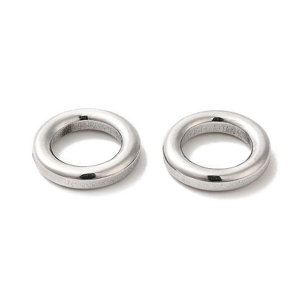 PandaHall 201 Stainless Steel Linking Rings, Round Ring, Platinum, 10x2mm, Inner Diameter: 6mm 201 Stainless Steel Ring
PandaHall 201 Stainless Steel Linking Rings, Round Ring, Platinum, 10x2mm, Inner Diameter: 6mm 201 Stainless Steel Ring