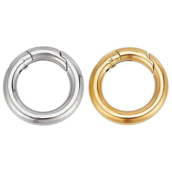 PandaHall GOMAKERER 2 Pcs Spring O Rings, 2 Colors 304 Stainless Steel Spring Gate Rings Replaceable Round Carabiner Clip Snap for...
PandaHall GOMAKERER 2 Pcs Spring O Rings, 2 Colors 304 Stainless Steel Spring Gate Rings Replaceable Round Carabiner Clip Snap for...