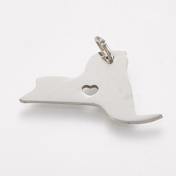 PandaHall 201 Stainless Steel Pendants, Map of New York, Stainless Steel Color, 14x23x1mm, Hole: 3mm 201 Stainless Steel Others
PandaHall 201 Stainless Steel Pendants, Map of New York, Stainless Steel Color, 14x23x1mm, Hole: 3mm 201 Stainless Steel Others