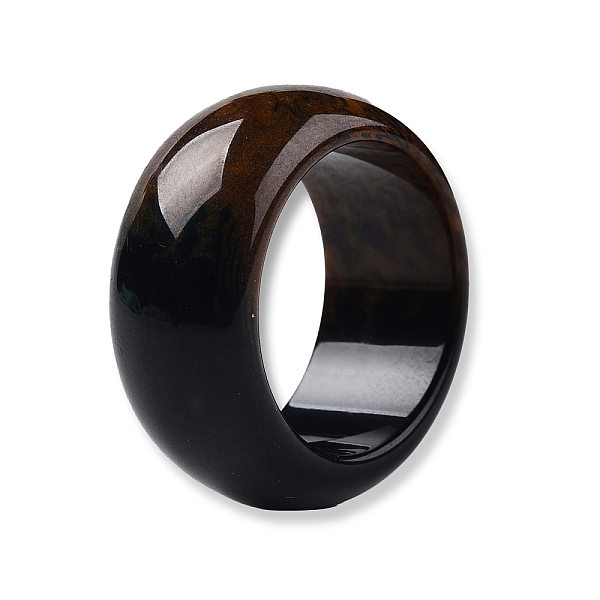 PandaHall Resin Plain Band Finger Ring for Women, Coconut Brown, US Size 7 3/4~8(17.9~18.1mm) Resin
PandaHall Resin Plain Band Finger Ring for Women, Coconut Brown, US Size 7 3/4~8(17.9~18.1mm) Resin