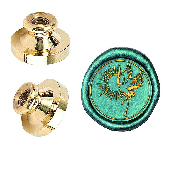 PandaHall Wax Seal Brass Stamp Head, for Wax Seal Stamp, Bird Pattern, 25x14.5mm Brass Bird
PandaHall Wax Seal Brass Stamp Head, for Wax Seal Stamp, Bird Pattern, 25x14.5mm Brass Bird