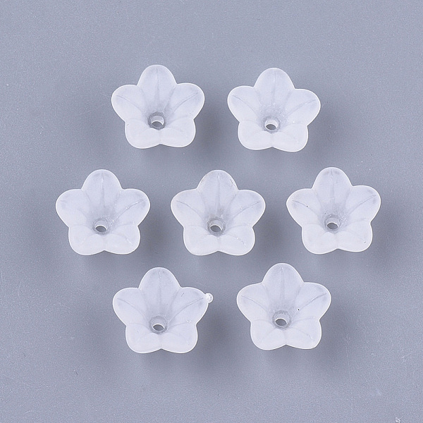 PandaHall 5-Petal Transparent Acrylic Bead Caps, Frosted, Flower, Clear, 12x12x6mm, Hole: 1.2mm Acrylic Clear
PandaHall 5-Petal Transparent Acrylic Bead Caps, Frosted, Flower, Clear, 12x12x6mm, Hole: 1.2mm Acrylic Clear